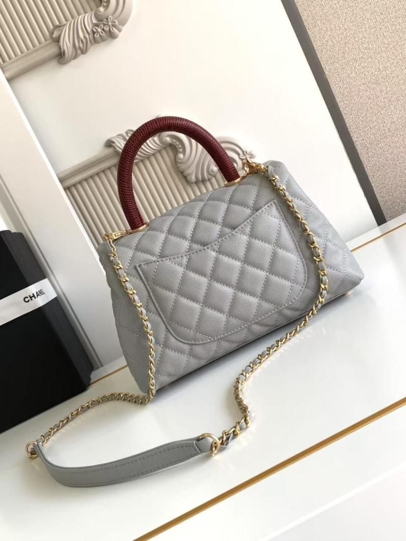 Ch**el top handle bags